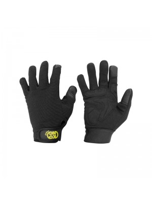 Перчатки Skin Glove Black для работы с веревкой черные (KONG)