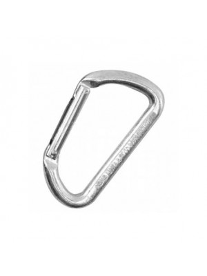 Mini D Shaped Inox 16 KN (нерж.сталь) карабин вспомогательный (KONG) Mini D Shaped Inox 16 KN (нерж.сталь) карабин вспомогательный (KONG)