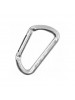 Mini D Shaped Inox 16 KN (нерж.сталь) карабин вспомогательный (KONG)