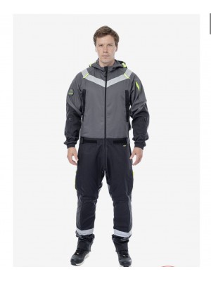 Комбинезон Brodeks KS503, серый/черный (L)