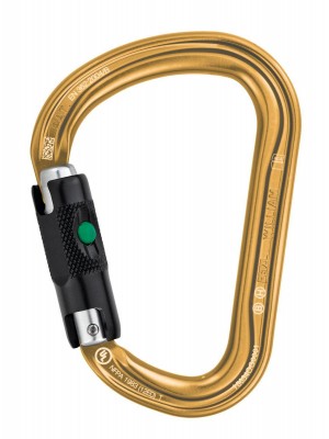 Карабин PETZL WILLIAM BALL-LOCK (Цвет Gold)
