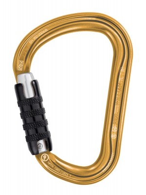 Карабин PETZL WILLIAM TRIACT-LOCK (Цвет Gold)
