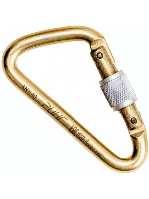 Карабин соединительный "Ринг" стальной треугольный, 40 кН