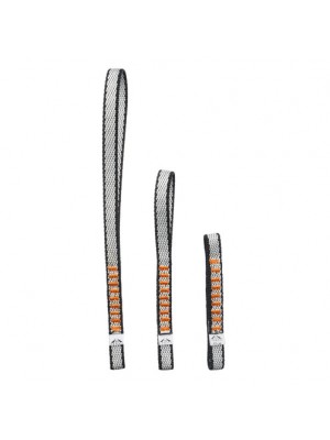 Оттяжка 17 см, черно-белая, дайнема, шир. 12мм, IR 0939