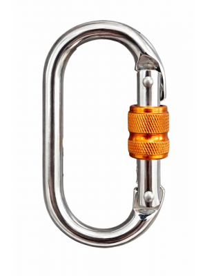 Карабин овал стальной, ver 0259