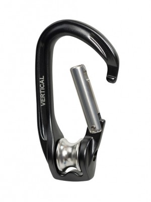 Карабин с роликом "Рок-н-ролл" с прямой защелкой, ver 0278-1